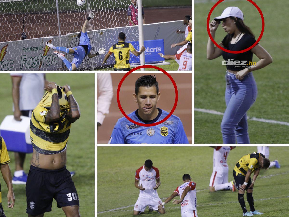 No se vio en TV: La bronca de Carlos Small, tristeza en Real España, locura de Rony Martínez y las hermosas policías en el Olímpico