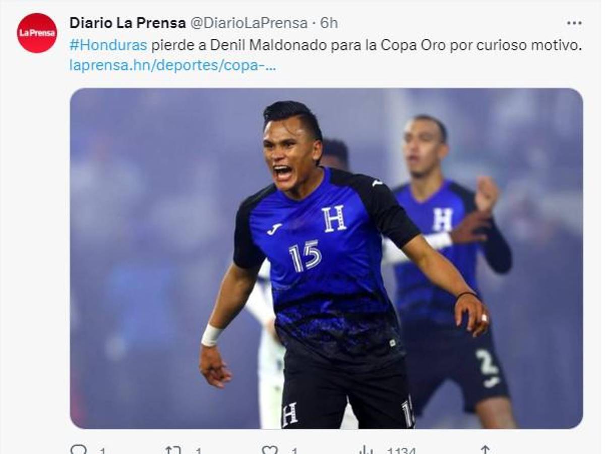 Así reacciona la prensa deportiva ante el caso de Denil Maldonado: “Jugadores que son pecho frío” y “Honduras es un desastre”