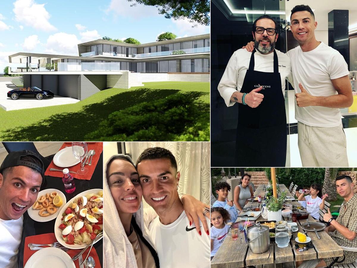 Cristiano Ronaldo tiene problemas en conseguir un chef para su mansión en Portugal: el salario y sus altas exigencias
