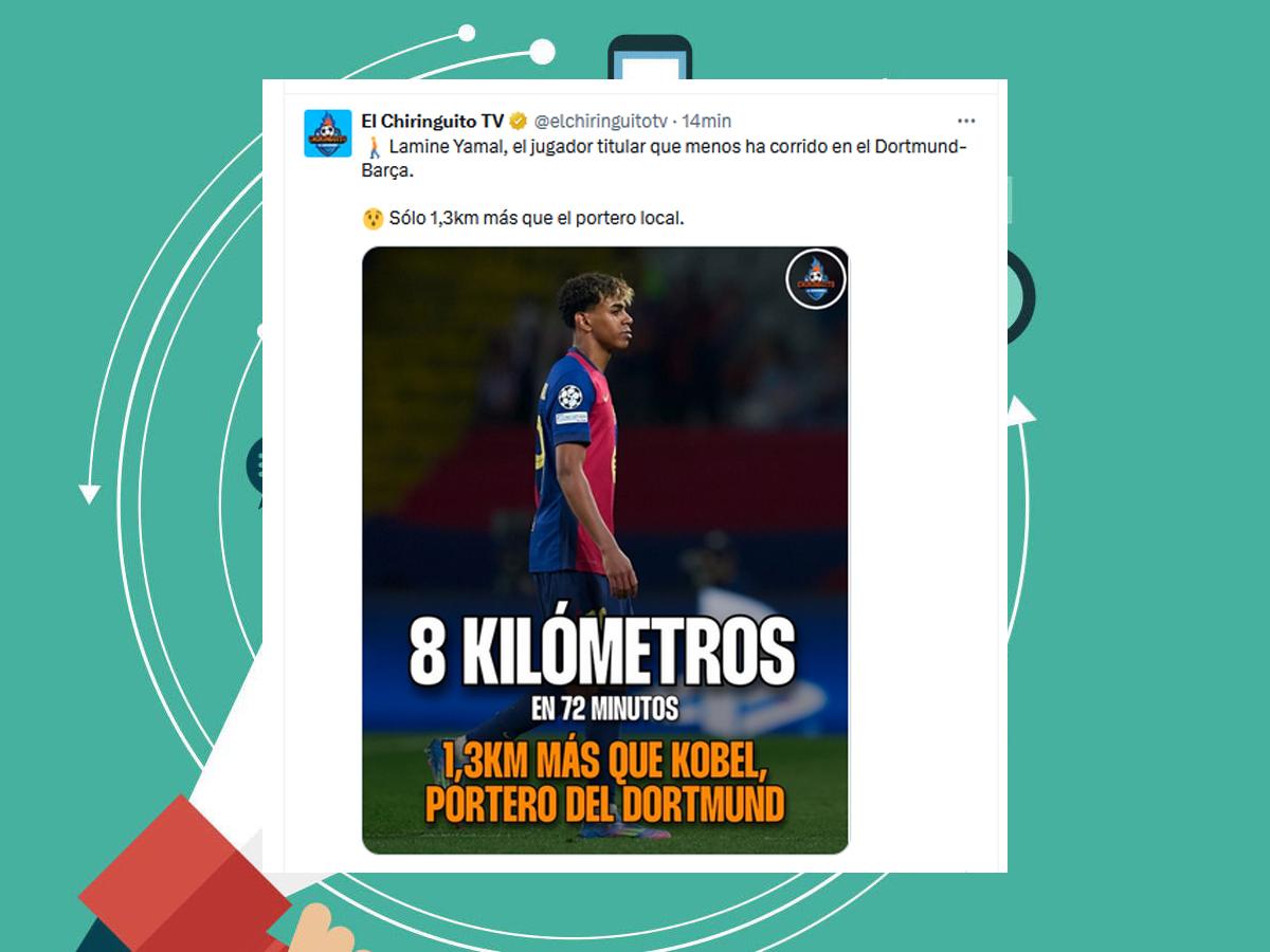 No perdonan al Barcelona y a Yamal tras perder ante Dortmund: ¿Dónde está el mejor tridente?, Un baño de humildad, Sin juego ni carácter