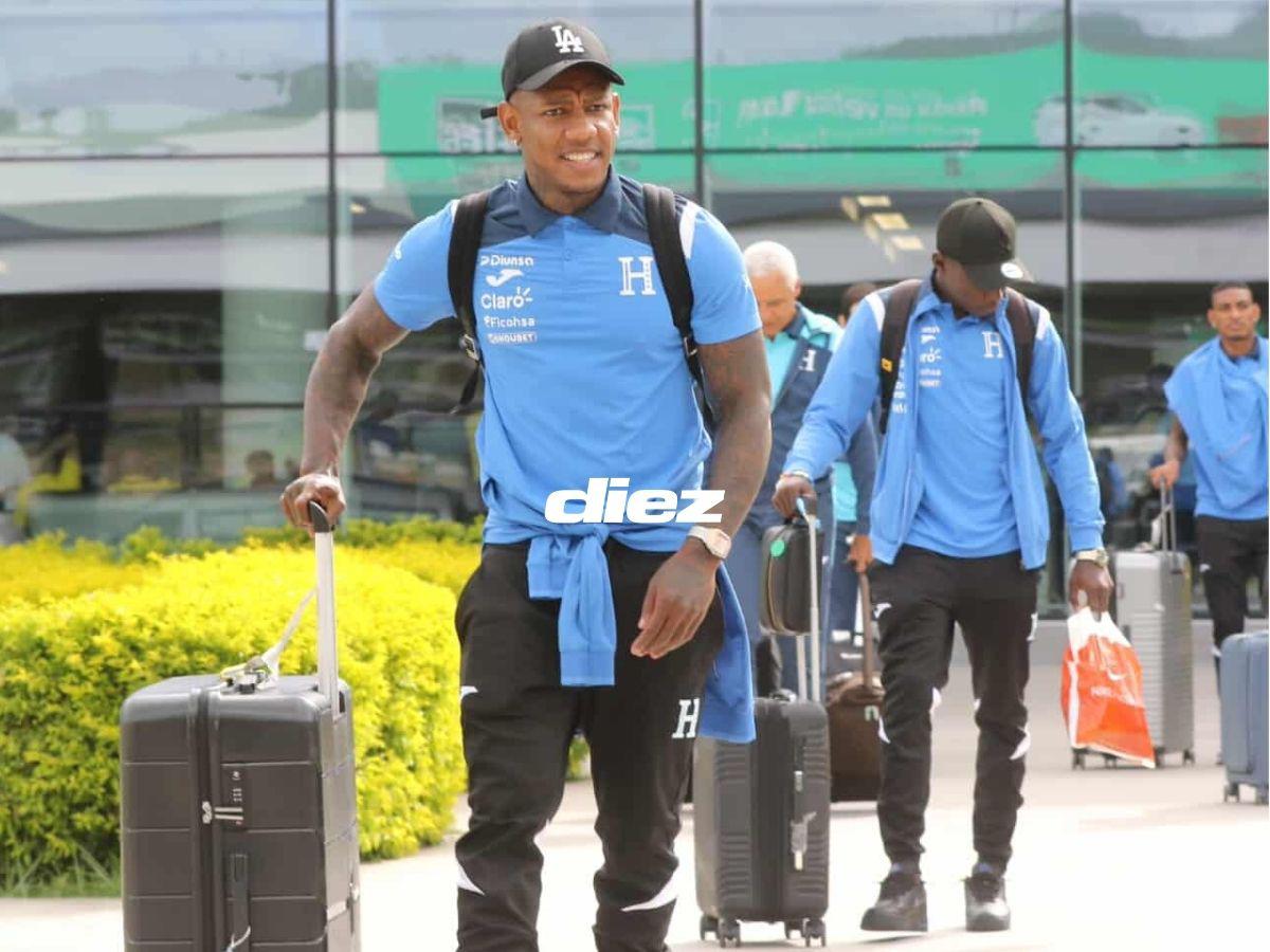La Selección regresó a Honduras tras destacada Copa Oro: Legionario causó furor, guiño de Quioto y lo que hizo Rueda