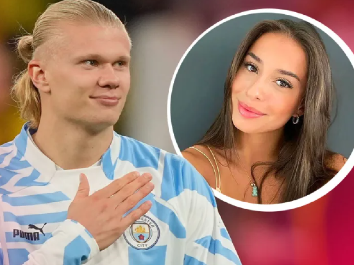 Así es el estilo de vida de la desconocida novia de Erling Haaland: “Está muy enamorado, la conoce desde hace años”