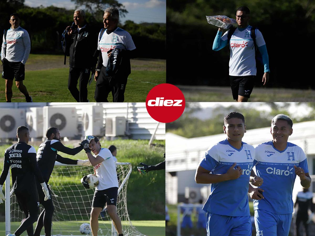 Honduras ya se entrenó con dos legionarios: La visita que sorprendió en la 'H' y, ¿se le fue la mano a Menjívar?