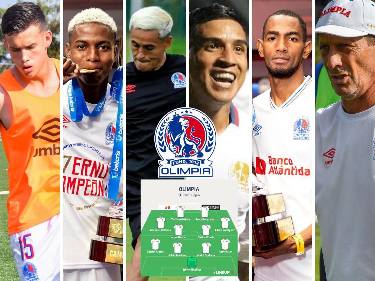 Olimpia y su poderoso “Dream Team” de lujo para el Clausura 2024 con Andy Nájar como fichajazo en la Liga Nacional