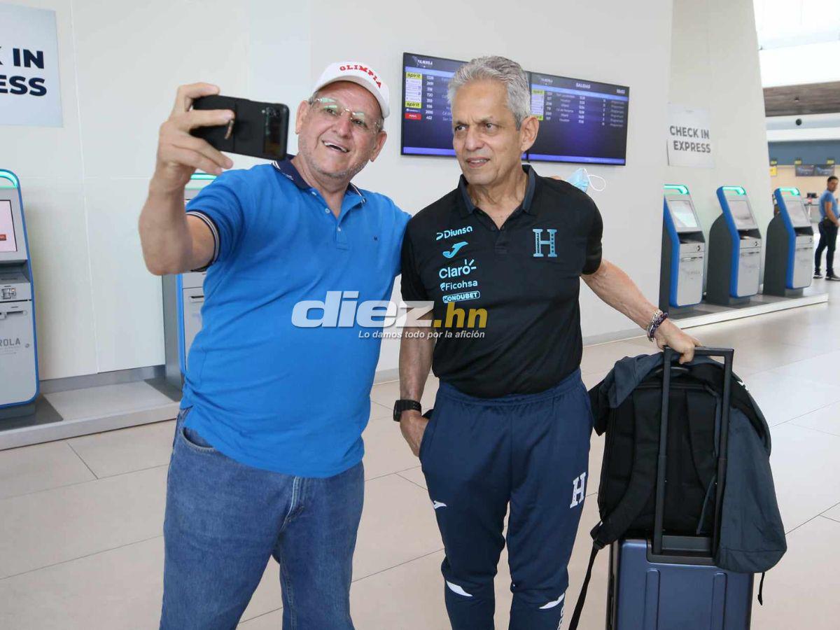 A la casa de Messi: Los 11 jugadores de Honduras que viajaron a Miami y Rueda causó furor en el Aeropuerto de Palmerola