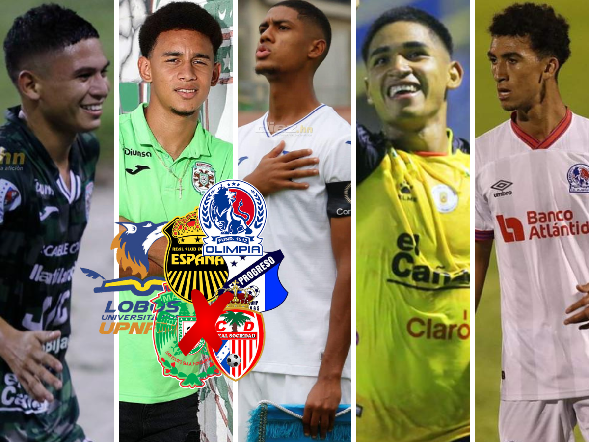 Adiós Liga Nacional, hola Mundial: Los futbolistas de la Sub-20 de Honduras que se pierden el resto del Clausura 2023