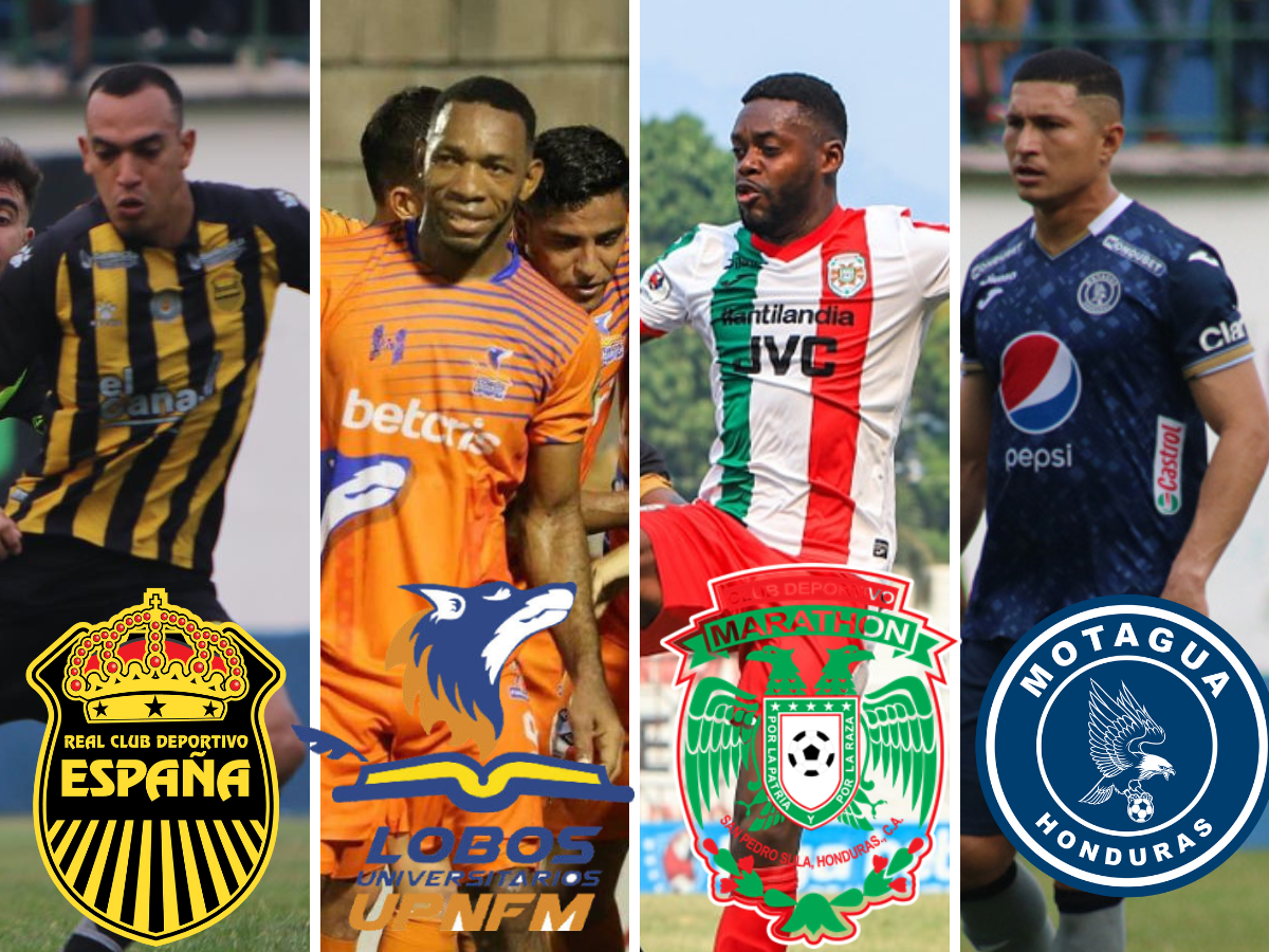 A Marathón le va mal, Motagua es casi invencible: Así les ha ido en los repechajes a los cuatro clubes clasificados del Clausura 2023