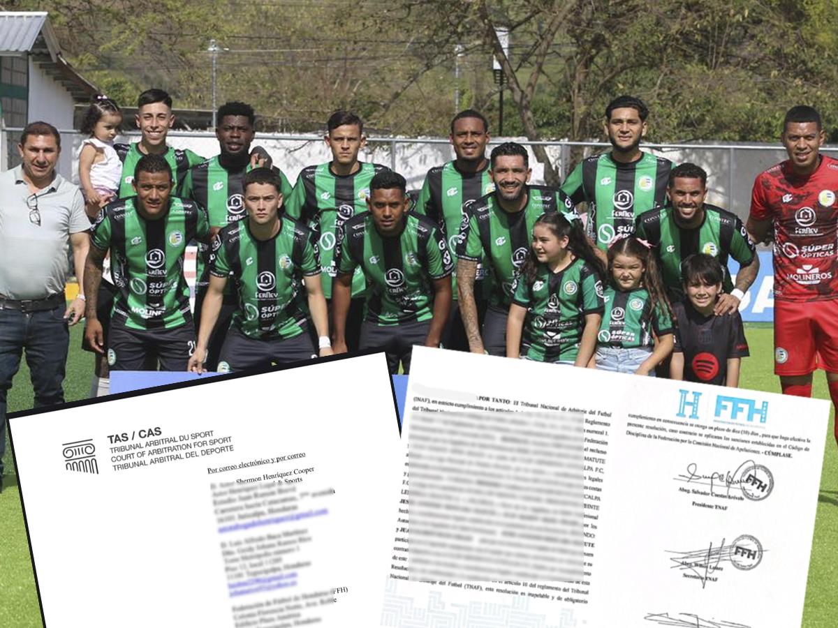 Juticalpa FC, en serios problemas: Pierde una demanda más contra cuatro jugadores y un técnico, ¿qué pasa si no pagan?