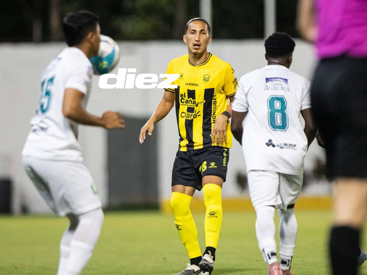 Eddie Hernández evitó que Real España perdiera el invicto con 10 jugadores y Platense asustó al líder del torneo Clausura