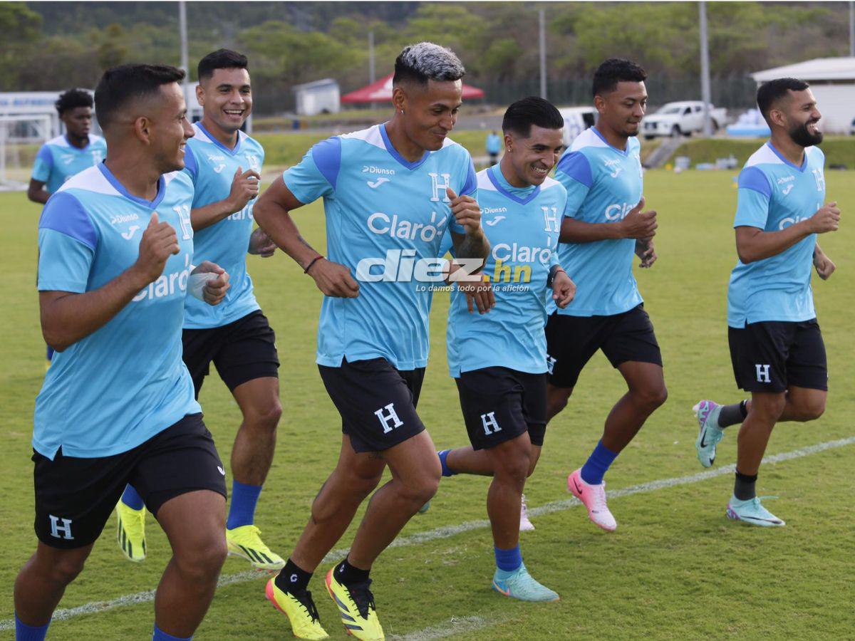 Honduras realiza primer entreno pensando en el debut eliminatorio ante Cuba con cuatro ausencias, ¡volvió Palma!