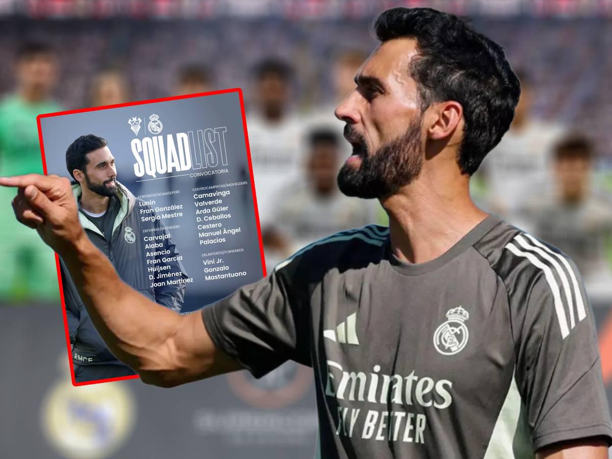 Arbeloa sorprende a todos con su primera convocatoria en Real Madrid: deja fuera a grandes figuras para la Copa del Rey