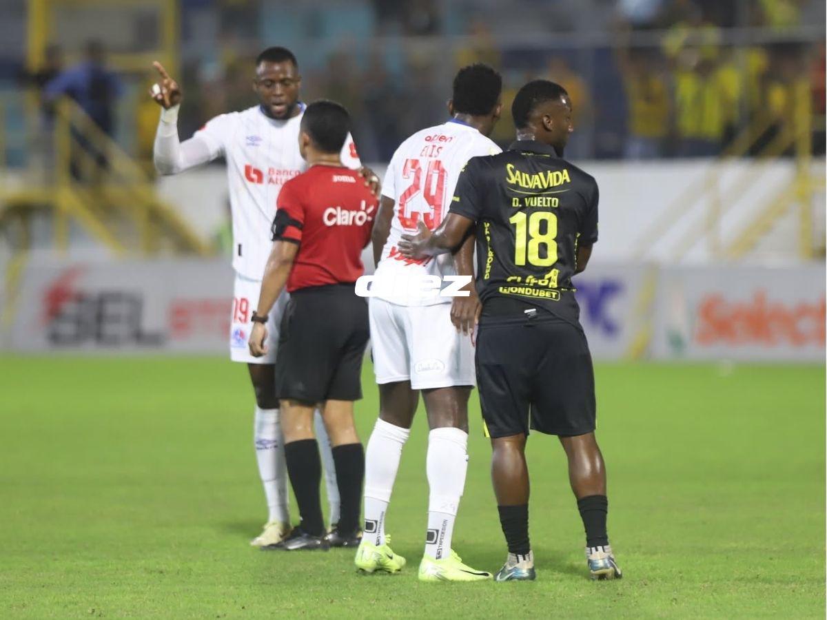 Zafarrancho entre Real España-Olimpia, amargura de Espinel y las chicas bellas que adornaron el primer clásico de 2025