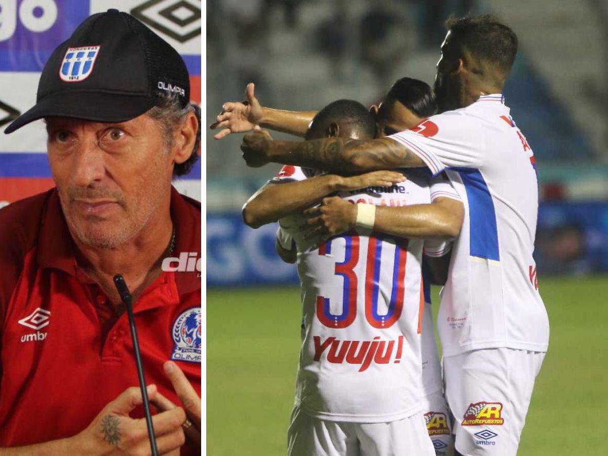 Troglio tras paliza de Olimpia a Real España: “Es lindo ganar por goleada en clásicos y queda demostrado que tenés plantel”