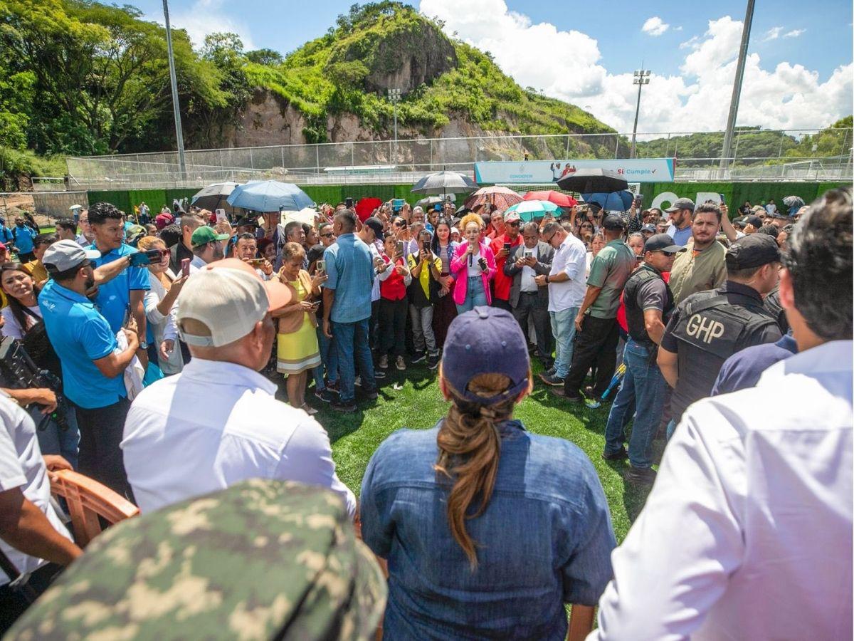 ¡Espectacular! Condepor entrega moderno complejo deportivo en la colonia San José de la Vega, Tegucigalpa