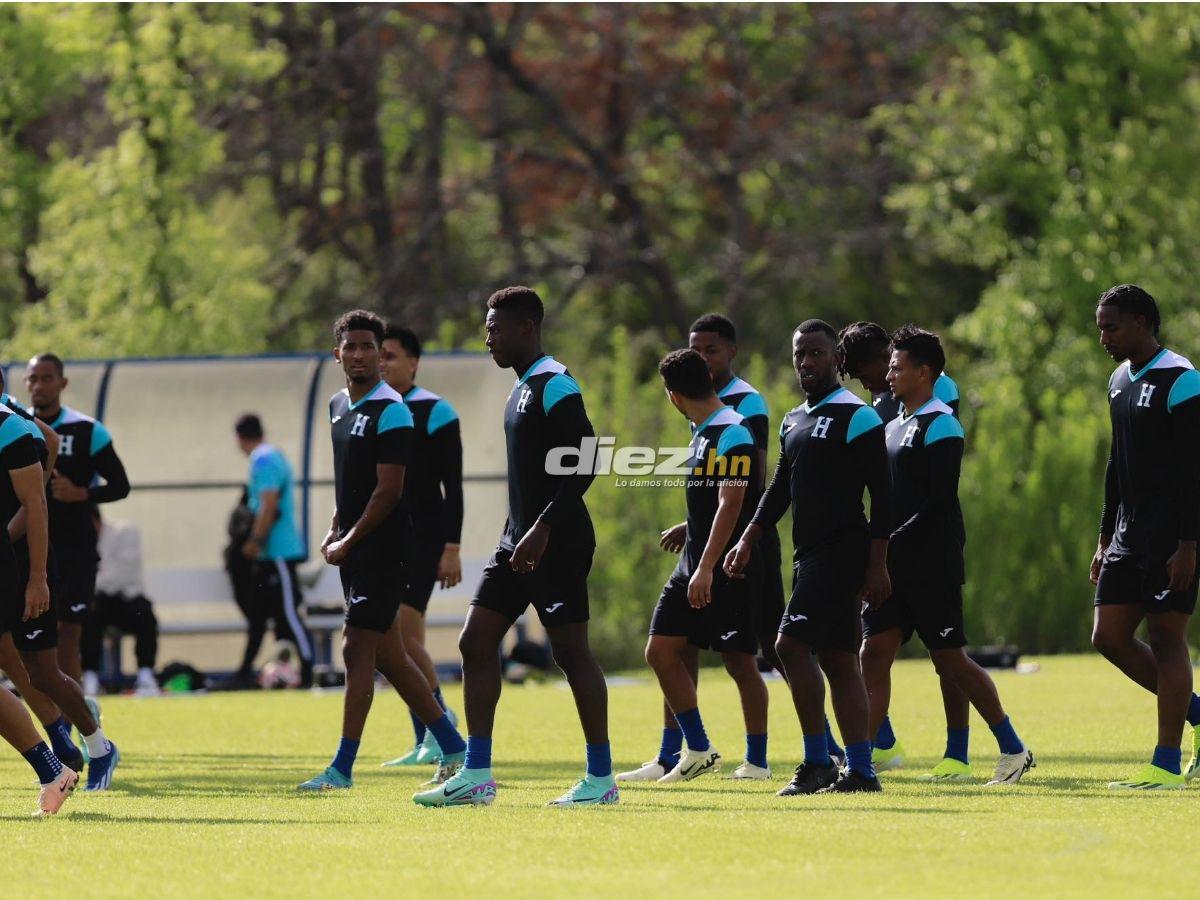 Con Ramón Núñez de invitado de lujo: Así pulió Reinaldo Rueda el último entreno de la Selección de Honduras en Dallas