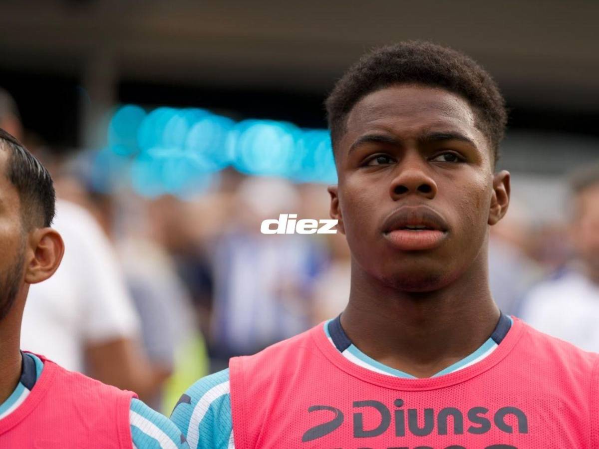 Keyrol Figueroa a todo pulmón: las otras fotos que no viste del Honduras-Argentina