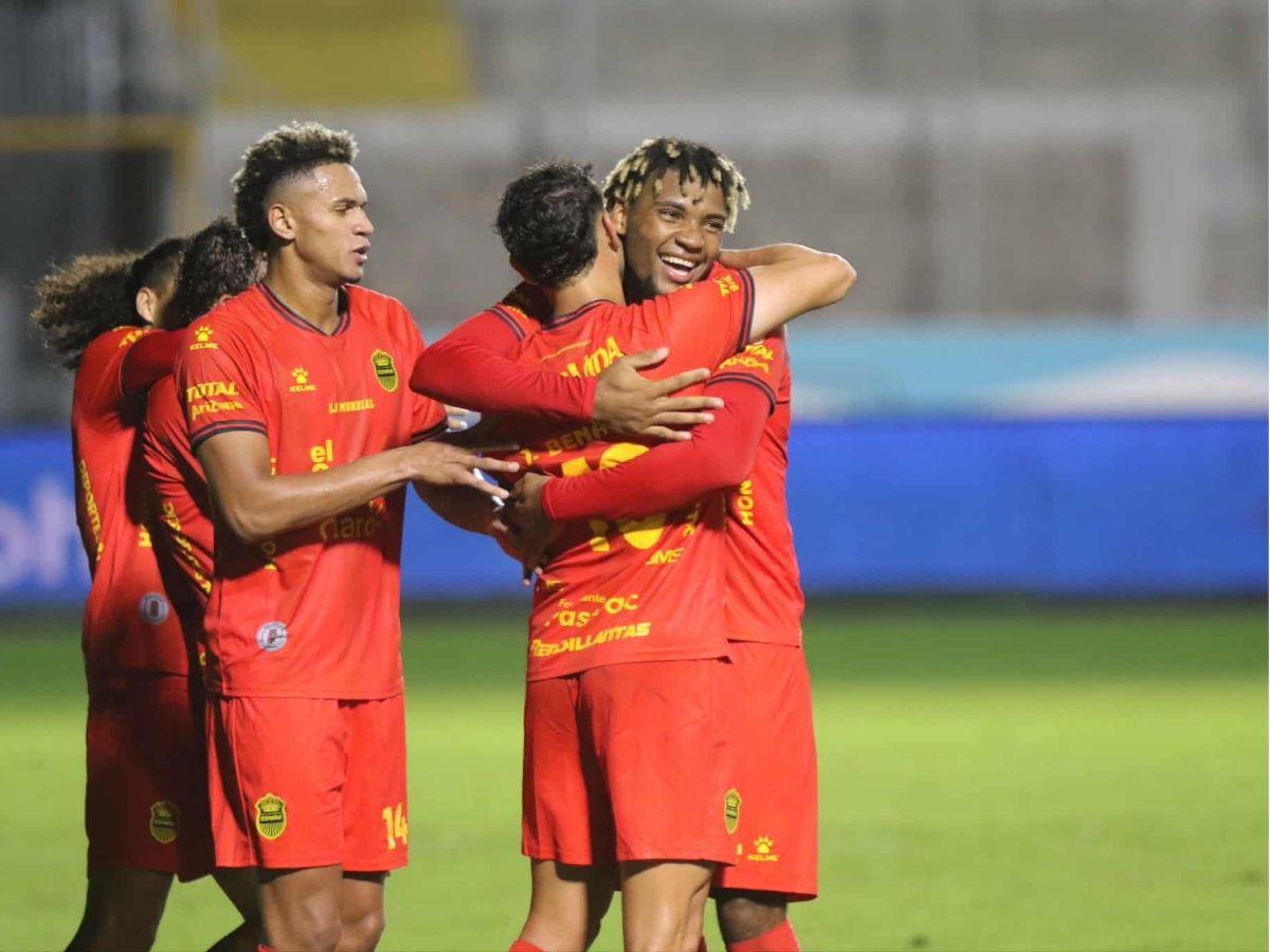 ¡Bailada al Motagua! Las imágenes de la humillante derrota del Ciclón ante Real España en el Nacional