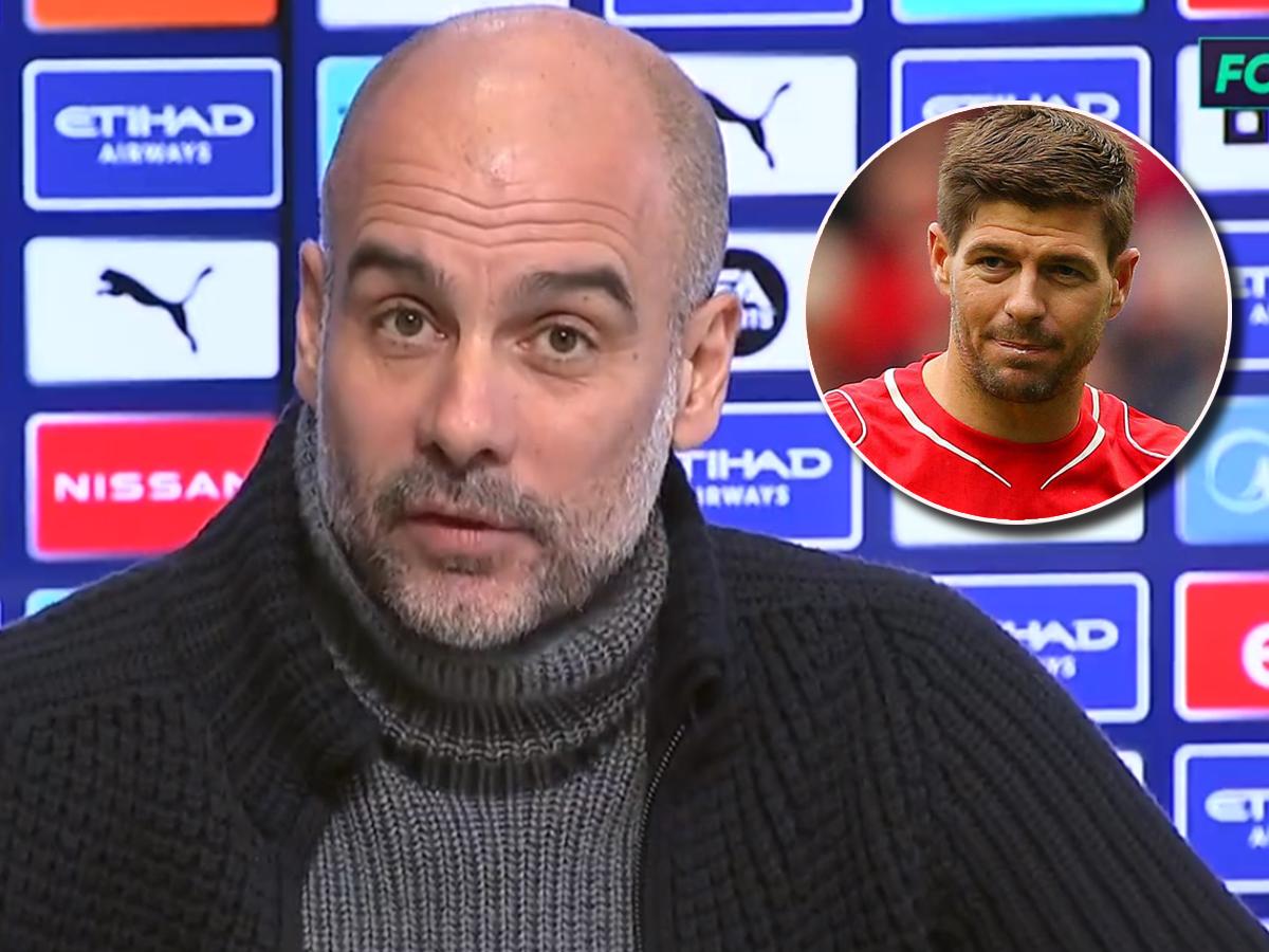 El motivo por el que Guardiola le pide perdón a Gerrard: “Me avergüenzo de mí mismo porque no se lo merece, lo siento mucho por él y su familia”