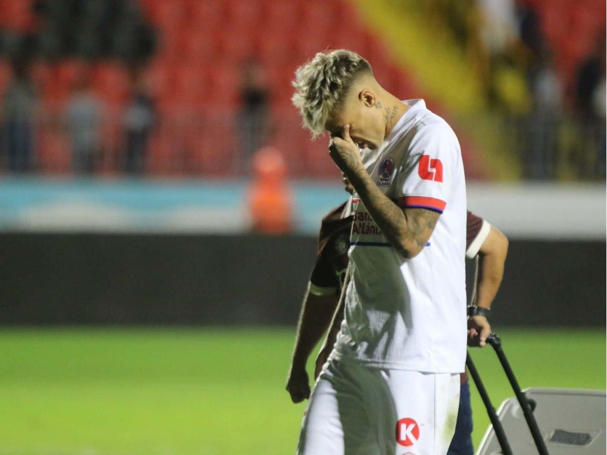 Bronca en Olimpia tras perder el clásico, dardo de Menjívar, la roja que nadie vio y la celebración del Motagua
