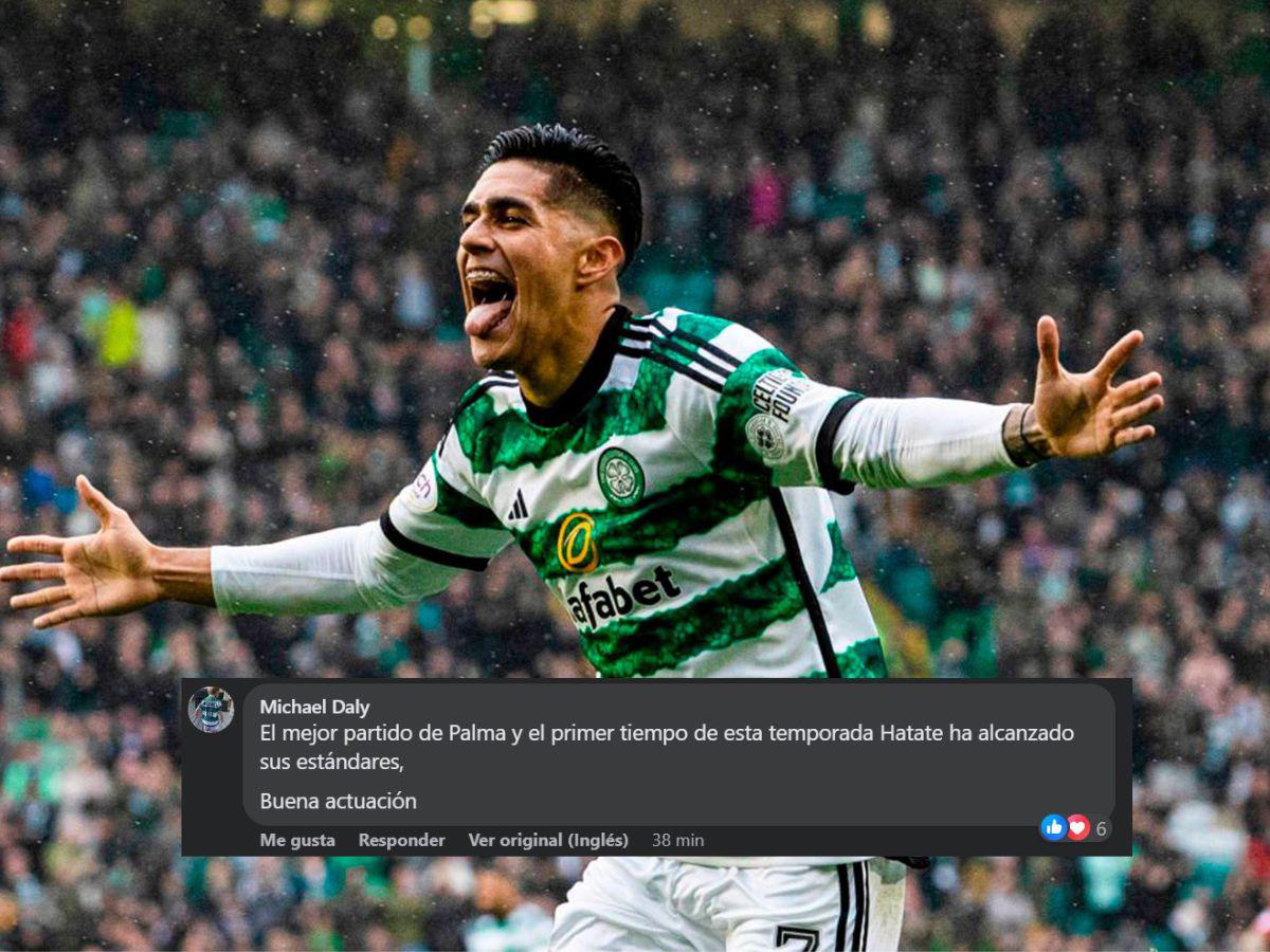 “Palma, nuestra próxima estrella”, “Celtic tiene un chico de oro”: Aficionados del gigante escocés se rinden al catracho