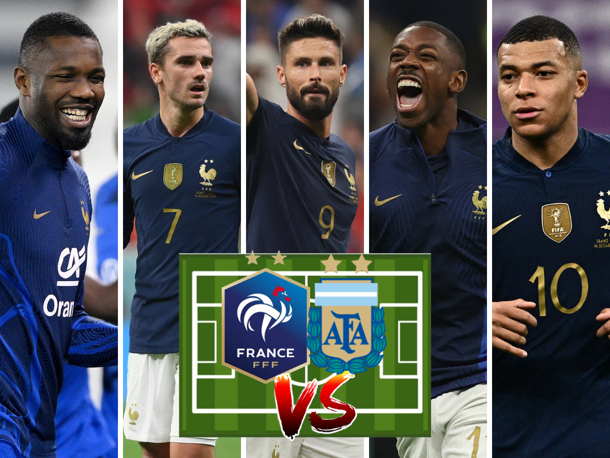 ¡Por el bicampeonato! El poderoso 11 titular de Francia para enfrentar a Argentina en la gran final de la Copa del Mundo