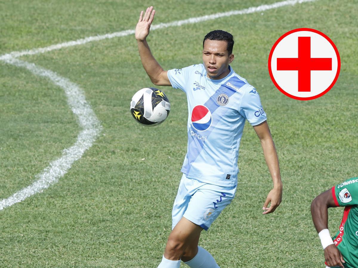 ¡Olimpia tiene cinco bajas ante Motagua! La lista oficial de futbolistas que se pierden la gran final de vuelta del Apertura