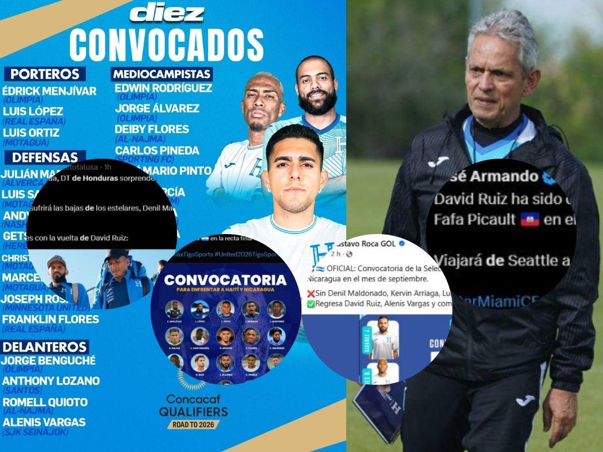 Empieza el sueño, Los elegidos de la H: así reaccionó la prensa a la convocatoria de Honduras para la eliminatoria