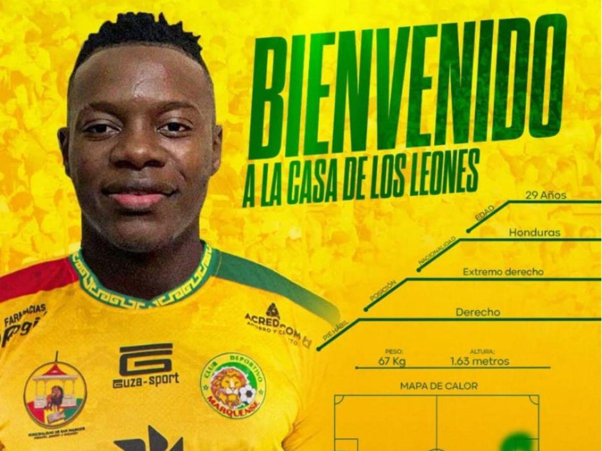 Marquense de Guatemala oficializó el fichaje de Júnior Lacayo.
