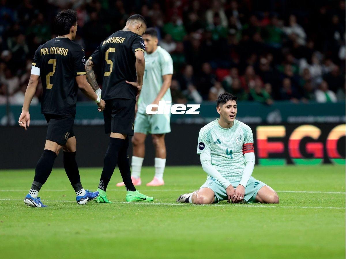 Honduras vivió un infierno: los rostros de tristeza, jugador de “La H” fue atendido con oxígeno y hermoso tifo en el Nemesio Diez