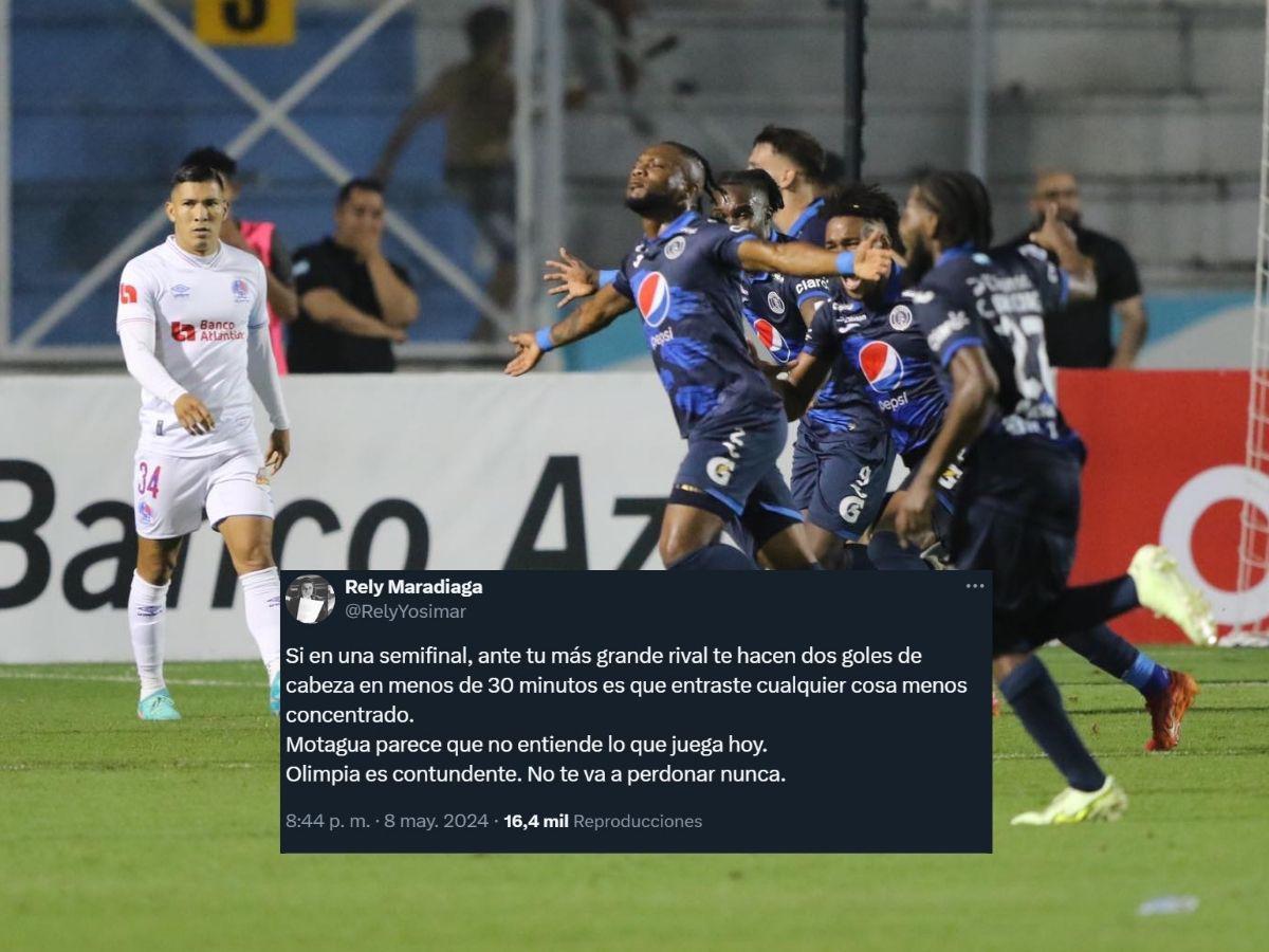“Qué pu** locura de partido”: prensa deportiva tilda el 3-3 de Olimpia vs Motagua como “noche mágica”