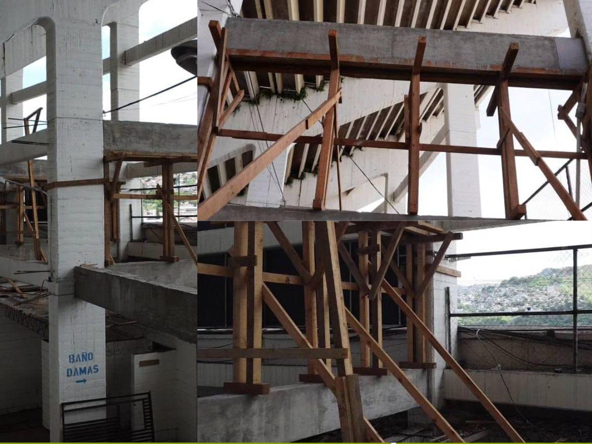 ¡Una mesa de billar! Así luce el estadio Nacional Chelato Uclés, su césped y gradería previo al inicio del Torneo Apertura