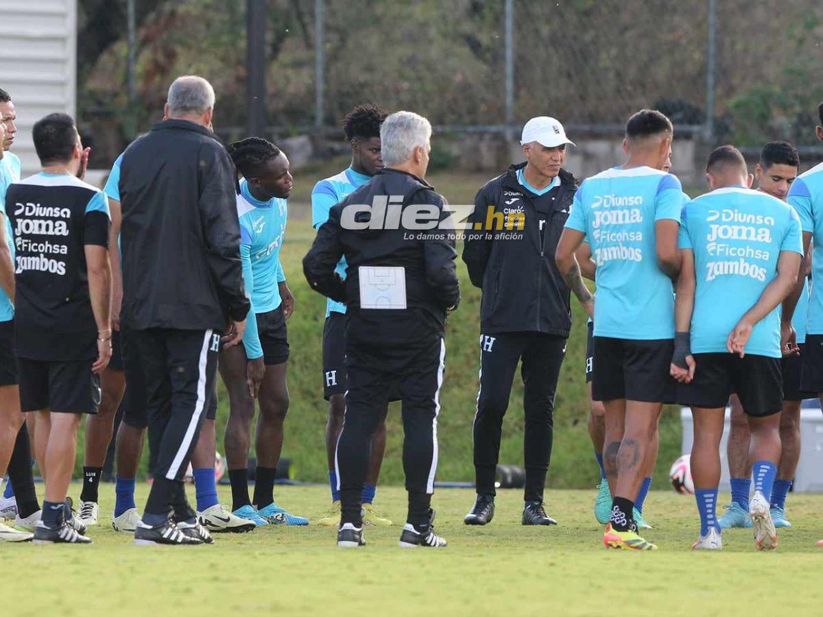 Luis Palma lució su talento y hubo cumpleaños en el CAR en último entreno de Honduras antes de la batalla ante Cuba