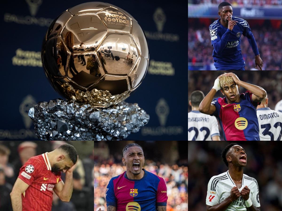 Balón de Oro 2025: Yamal no es el candidato favorito, Dembélé sorprende y Raphinha se aleja de Vinicius y Mbappé