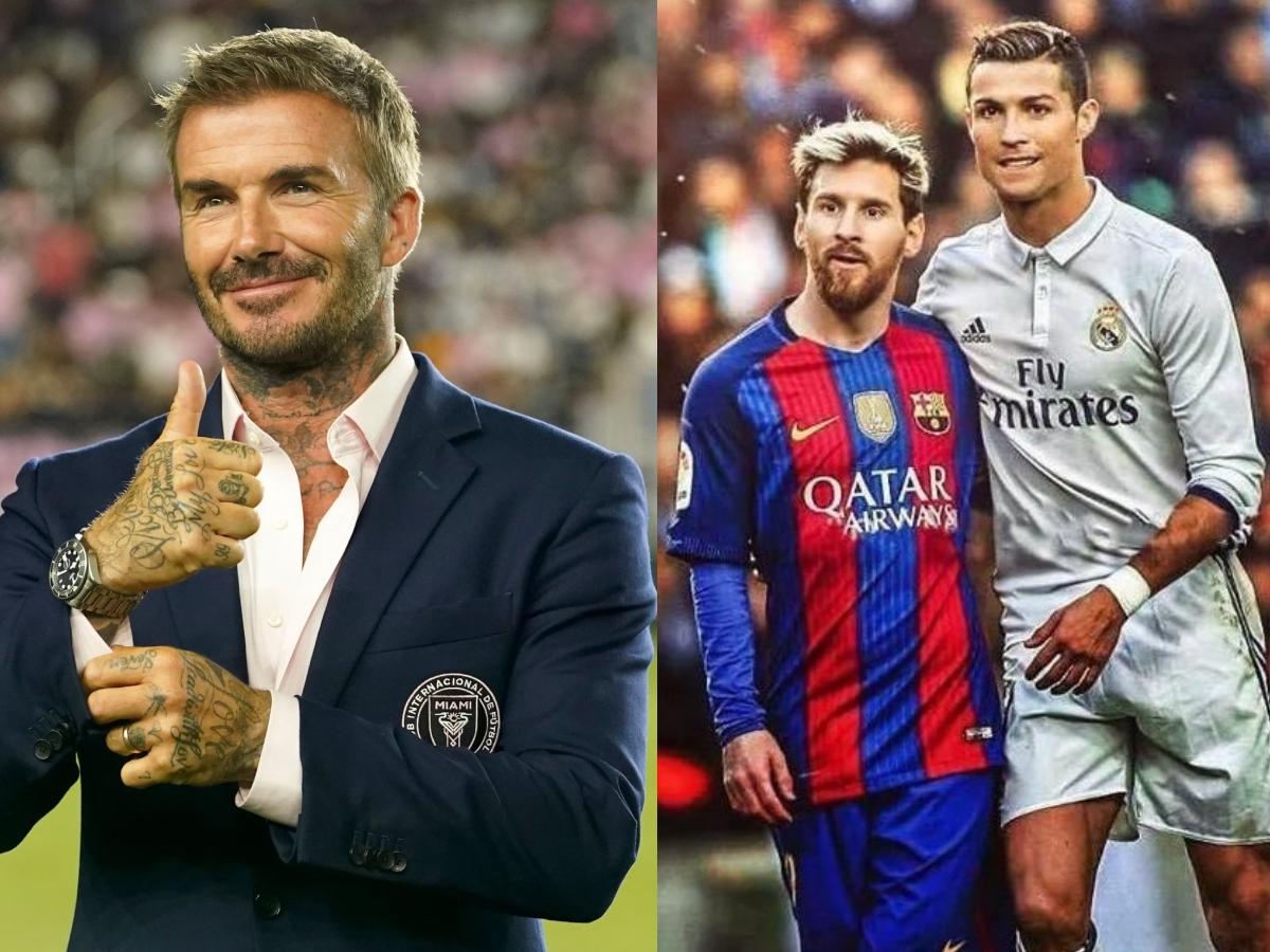 David Beckham lo tiene claro y señala al mejor futbolista de todos los tiempos: ¿Cristiano Ronaldo o Messi?