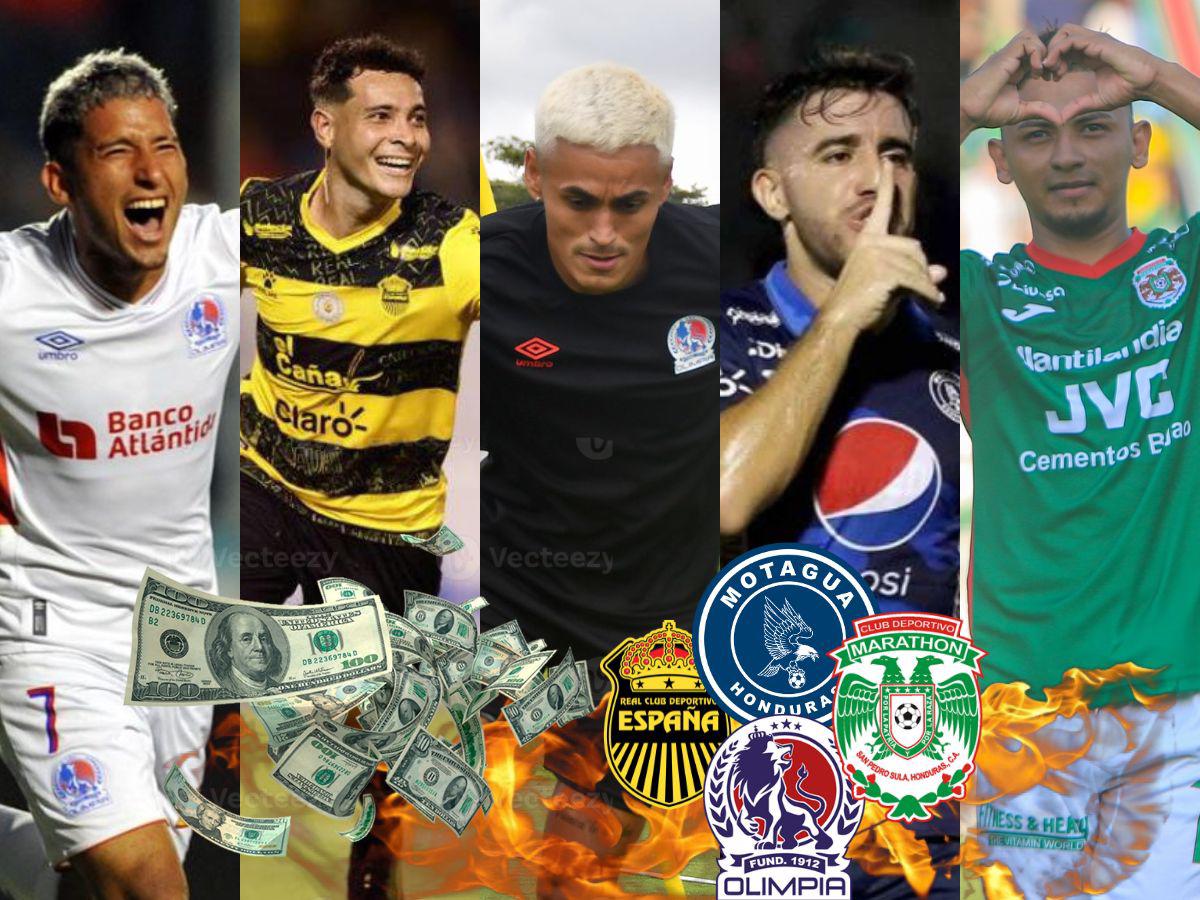 Olimpia tiene al más valioso: este es el TOP 15 de los jugadores más caros del torneo Apertura 2024