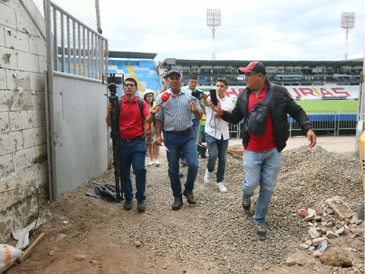 Revelan fecha de entrega de moderna pantalla gigante y los locales del centro comercial del Estadio Nacional Chelato Uclés