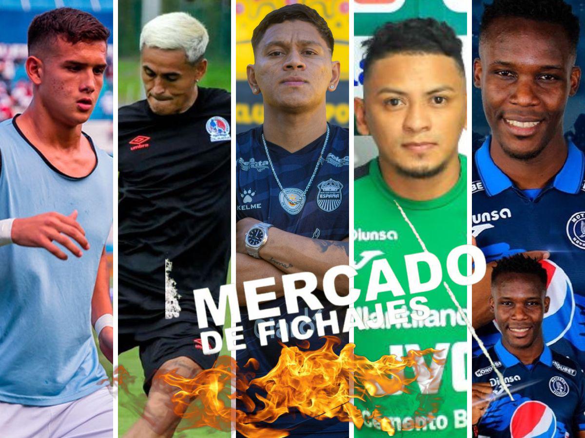 Fichajes: Los 15 bombazos que se cocinaron en el mercado de piernas de la Liga Nacional de Honduras