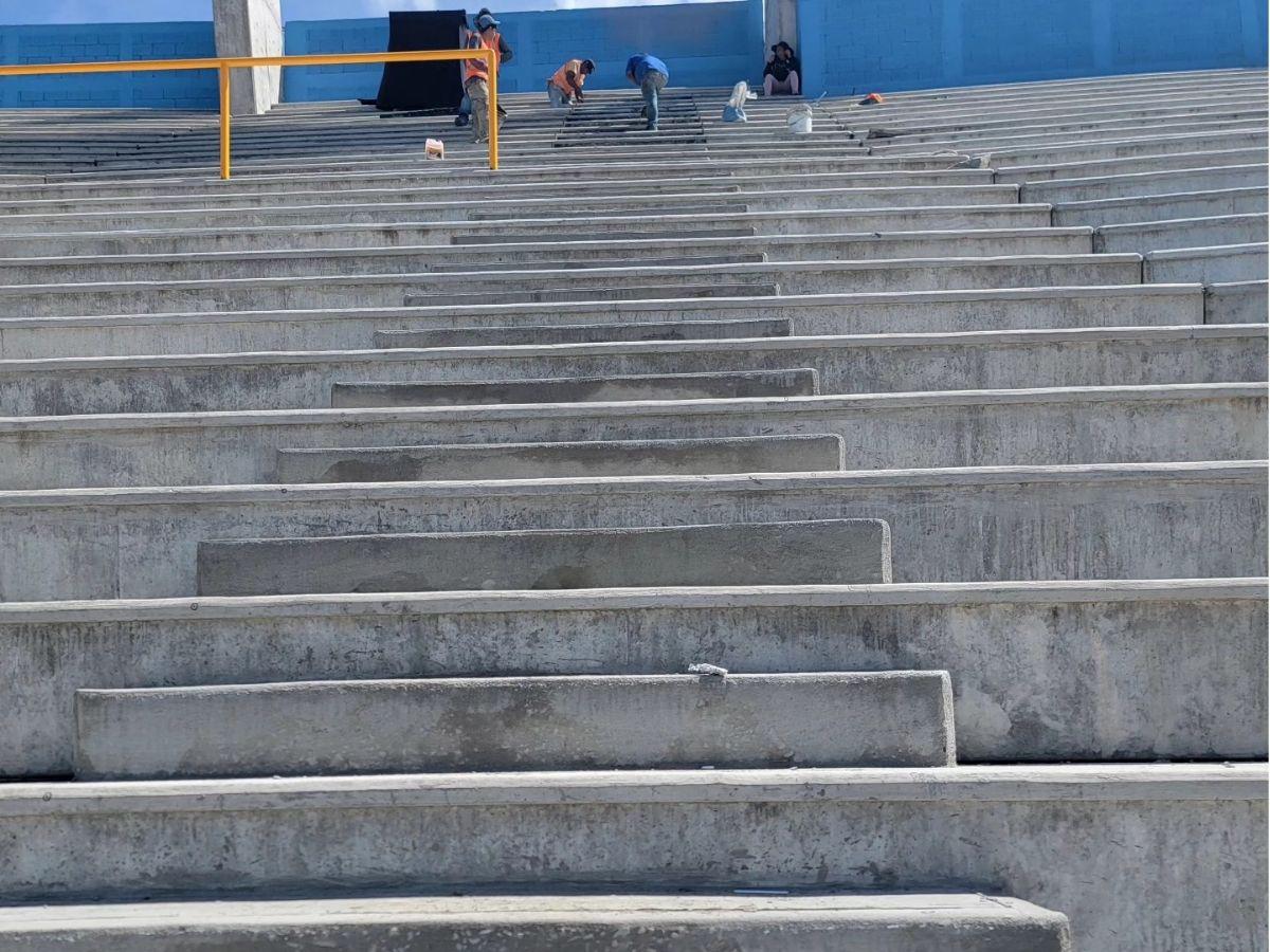 ¡Nuevas gradas de acceso! Moderno techado del Estadio Nacional toma forma para la localidad de sol centro