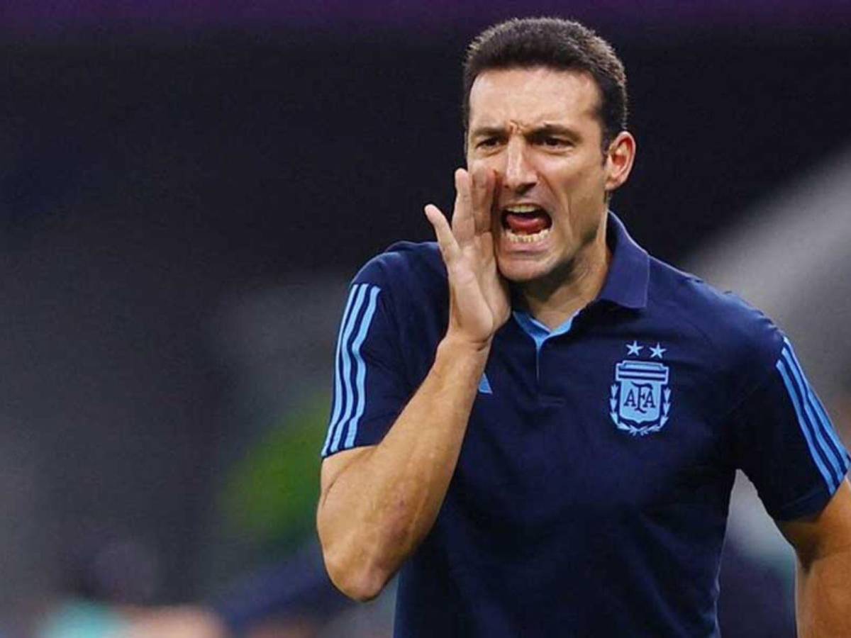 Sin varias figuras: el once que probó Scaloni para el amistoso contra Honduras