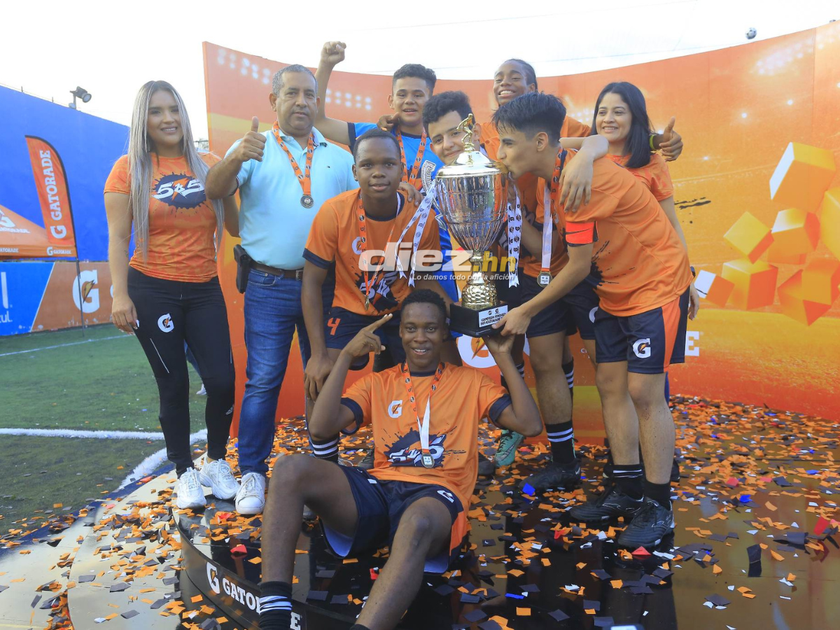 El JTR se coronó campeón del 5v5 de la Copa Gatorade y jugarán el mundialito Estambul, Turquía