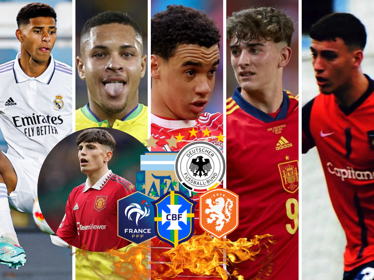 TOP: ¿Y Alejandro Garnacho? Las figuras que estarán ausentes del Mundial de Argentina Sub-20