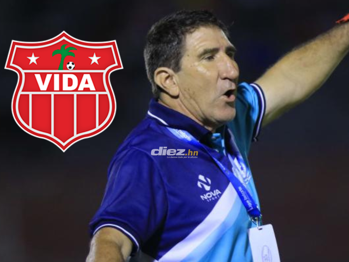 Héctor Vargas, virtual director técnico del Vida de La Ceiba de cara al torneo Apertura 2023