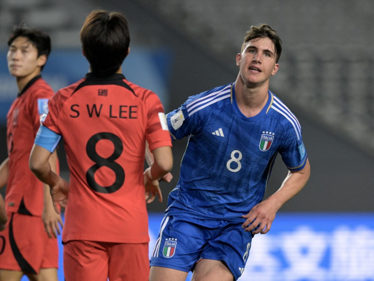 Italia le ganó 2-1 a Corea del Sur en las semifinales del Mundial Sub-20 de Argentina.