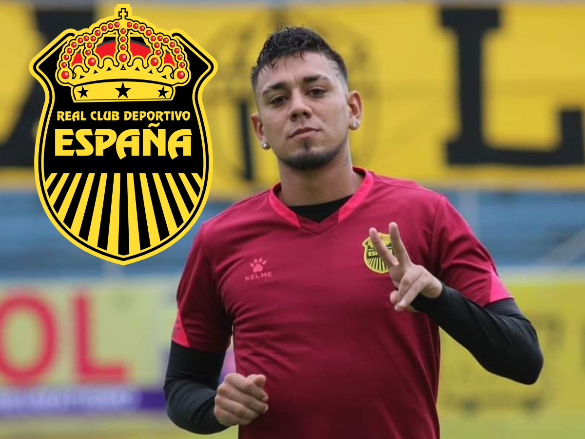 Se queda: Real España oficializa la renovación del volante de contención Mayron Flores