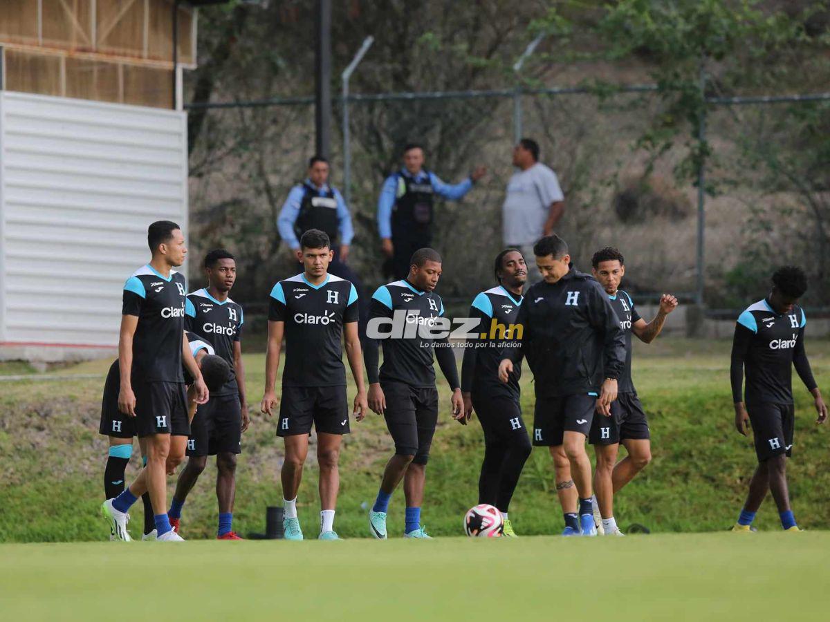 “Chelito” Martínez mostró su calidad y Honduras volvió al CAR: así fue el penúltimo entreno de La H previo al debut