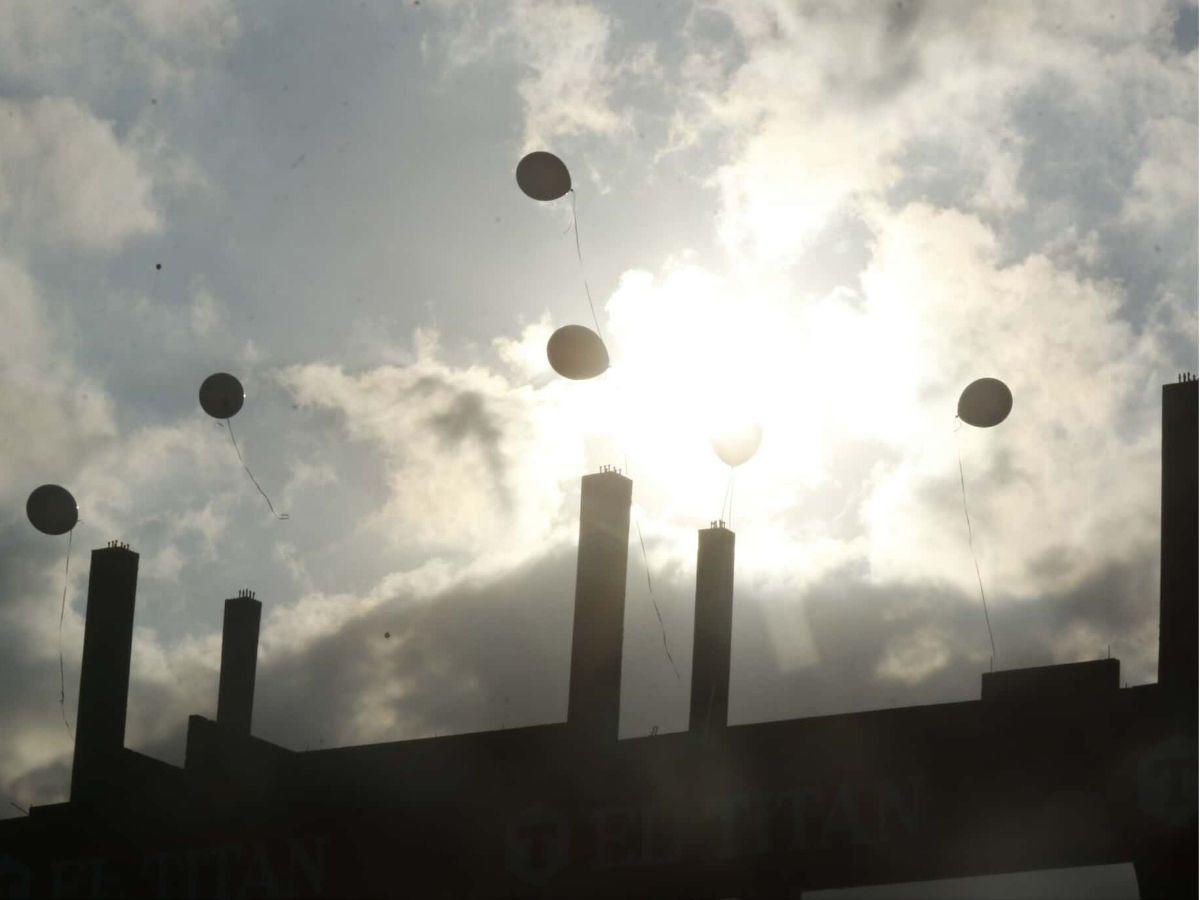 Conmovedor adiós a Orinson Amaya, globos volaron al cielo y futbolistas del Marathón le dedicaron el triunfo