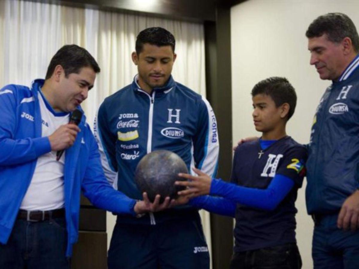 JOH ligado al fútbol hondureño: Mundialista con Honduras y fue el creador de Copa Presidente