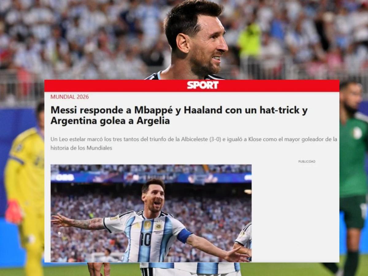 Siempre tiene alguna ayudita: la prensa sobre el hat-trick de Messi en el Mundial