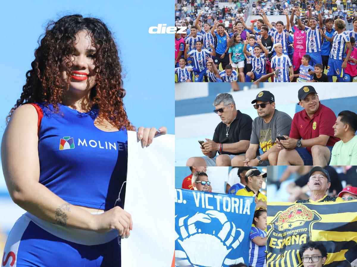 ¡La Ceiba de fiesta! Victoria celebró por lo alto, fichaje del Olimpia presente y exmundialista llegó a la final de Reservas