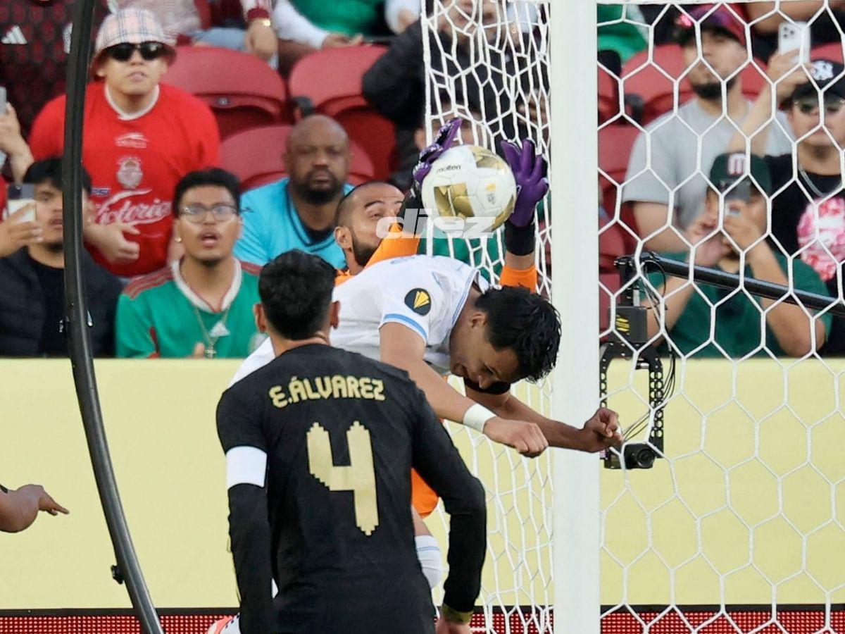 Penal no pitado a Honduras, bronca de México, rostros tristes en La H y feo desplante del Vasco Aguirre con hondureño